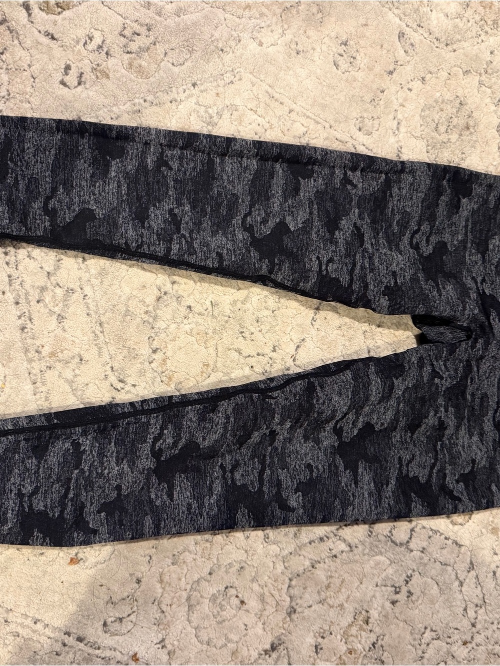 Gymshark Black Heather Camouflage Leggings